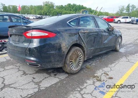 2014 Ford Fusion Titanium z USA, uszkodzony, nr VIN 3FA6P0D96ER309449
